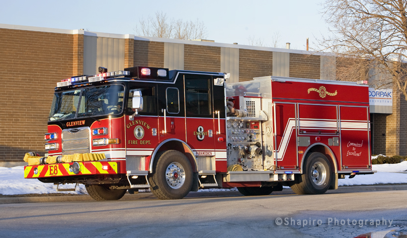 Glenview Fire Department Pierce Arrow XT Engine 8