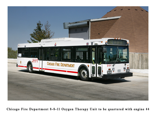 Chicago Fire Department 8-8-11 Oxygen Therapy Unit