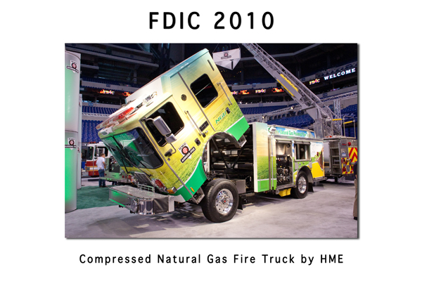 HME Ahrens Fox CNG powered fire truck