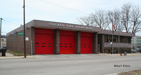 Chicago FIre Department Engine 107's house