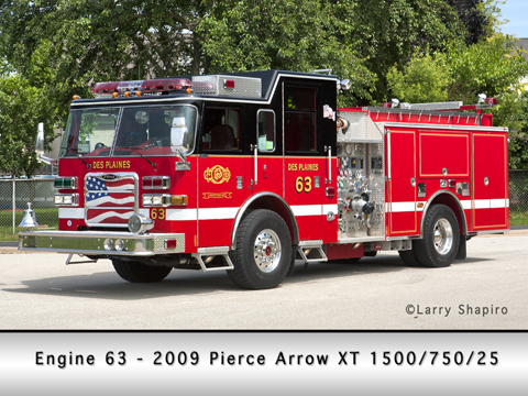 Des Plaines Fire Department Engine 63 Pierce Arrow XT