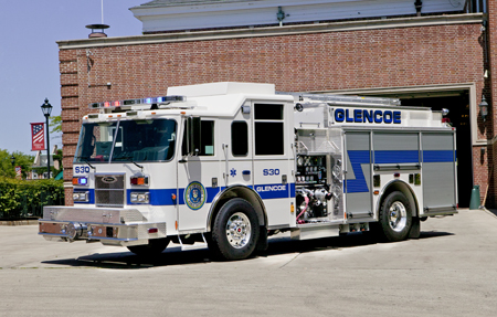 Glencoe Fire Department Pierce Saber Squad 30