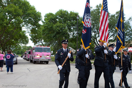 Pink Heals Tour 2010 Buffalo Grove Fire Department IAFF Honor Guard