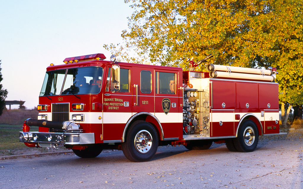 Bonnie Brook Fire Protection District Pierce Saber engine