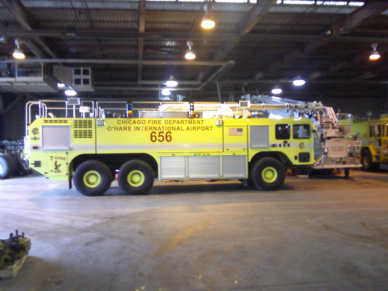 Chicago Fire Department O'Hare Airport Oshkosh Striker 3000 ARFF