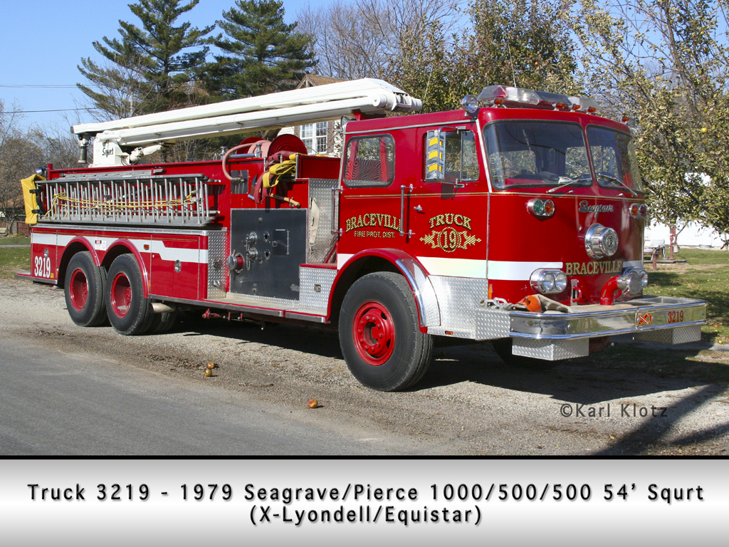 Braceville Fire Department Seagrave Pierce Squrt