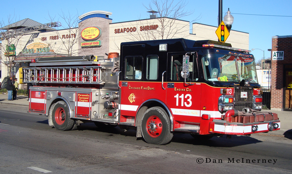 Chicago Fire Department engine 113