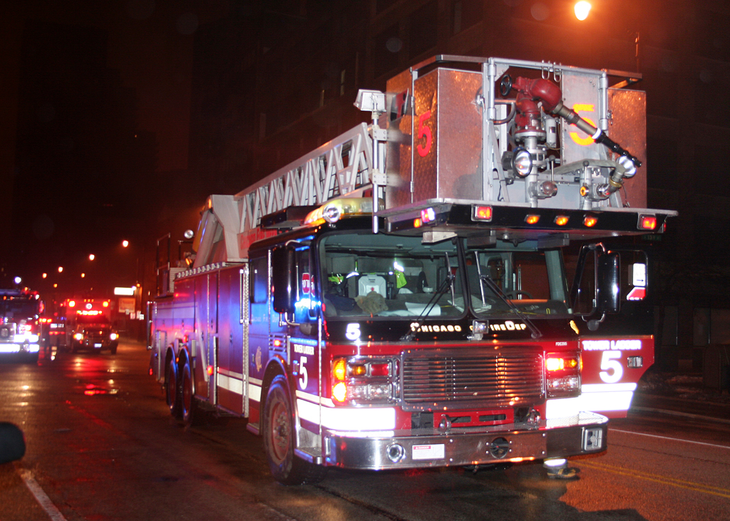 Chicago Fire Department Still and Box Alarm Wabash Avenue