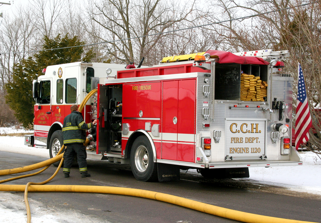 Country Club Hills Fire Department fire on 173rd Street