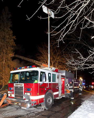 Libertyville Fire Department house fire Wrightwood Terrace