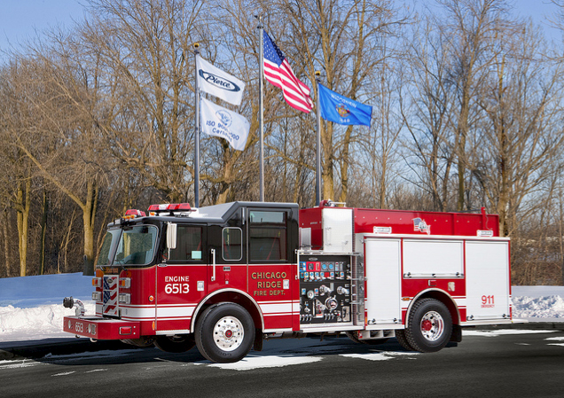 Chicago Ridge Fire Department Pierce Dash Engine 6513