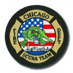 Chicago Fire Department patch Scuba team