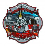 Chicago Fire Department patch Engine 115