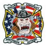 Chicago Fire Department patch Engine 116