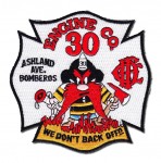 Chicago Fire Department patch Engine 30