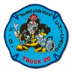 Chicago Fire Department patch Truck 20