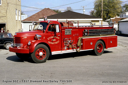 Stone Park Fire Department photo history