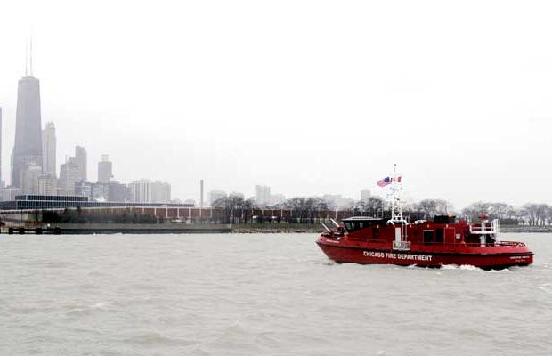 Chicago Fire Boat The Christopher Wheatley