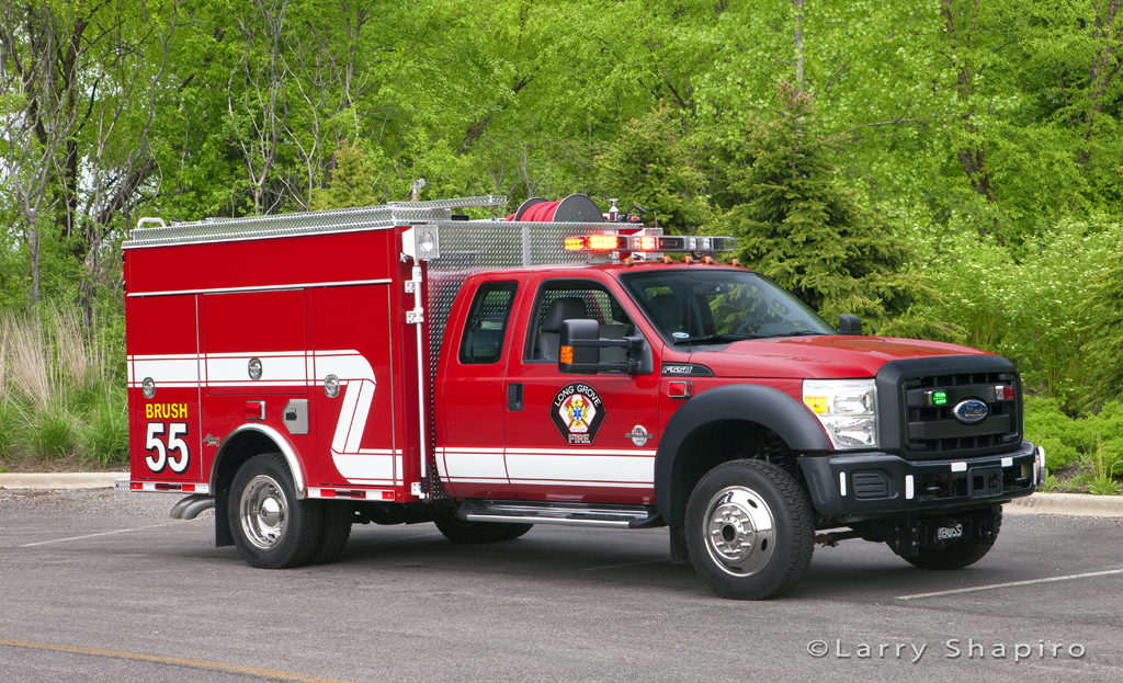 Long Grove Fire Department Ford F550 Alexis Type 6 wildland unit