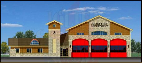 Joliet Fire Station 3 rendering