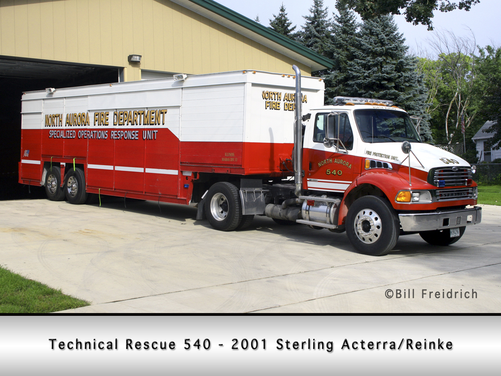 North Aurora Fire Protection District Technical Rescue 540