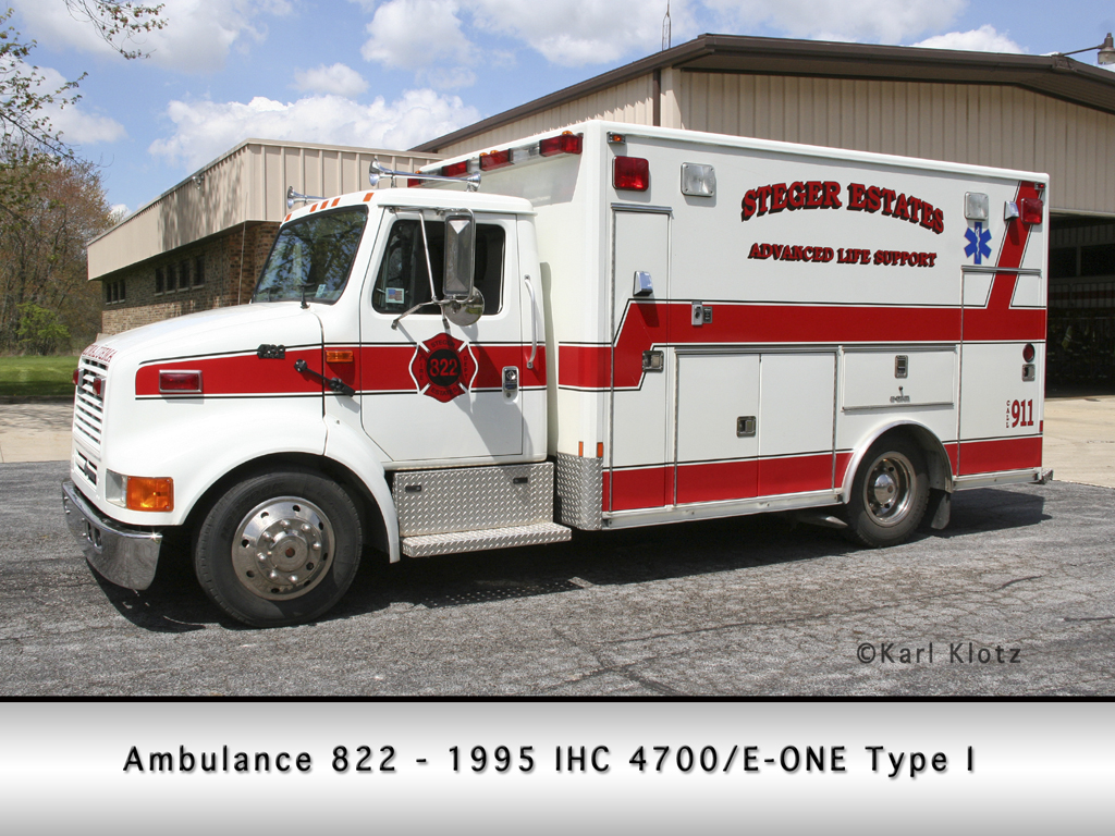 Steger Estates FPD ambulance