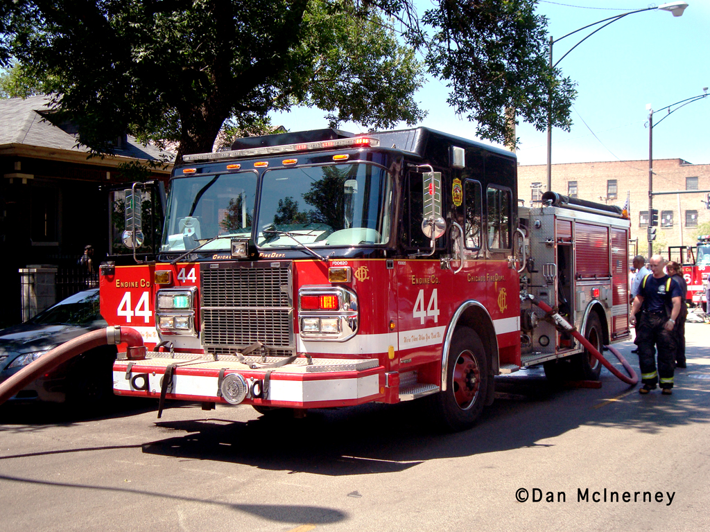Chicago Fire Department Still & Box 924 Homan 7-8-11