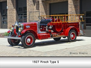 Roselle Fire Department 1927 Pirsch Type S