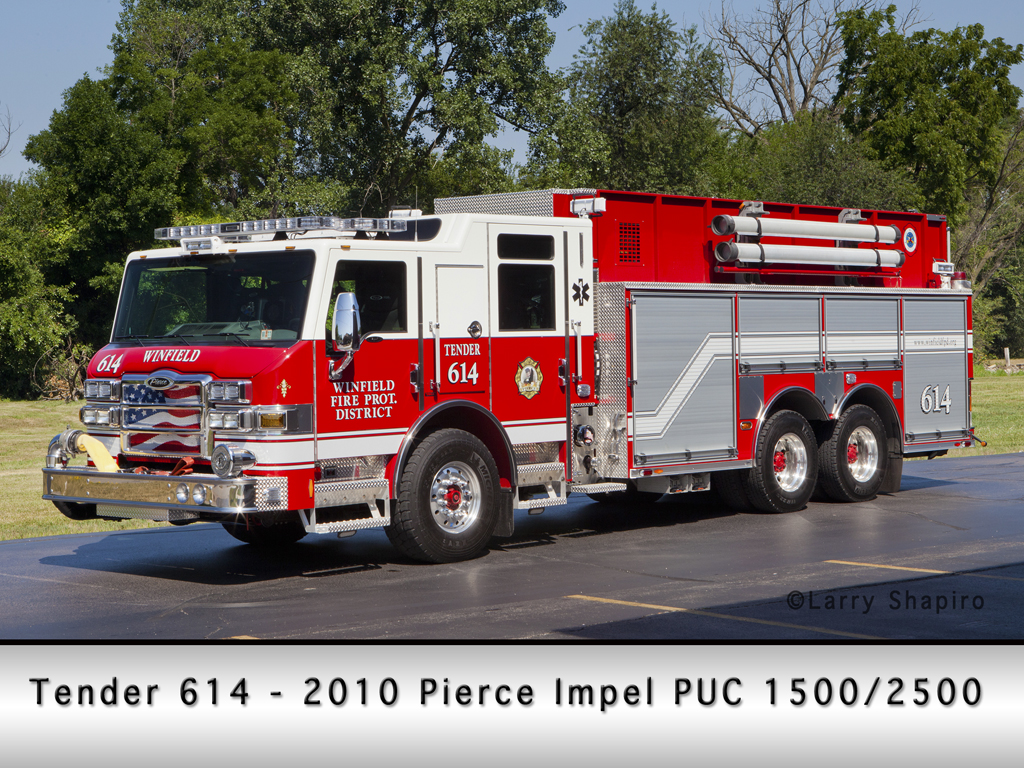 Winfield Fire Protection District Pierce Impel PUC pumper/tanker