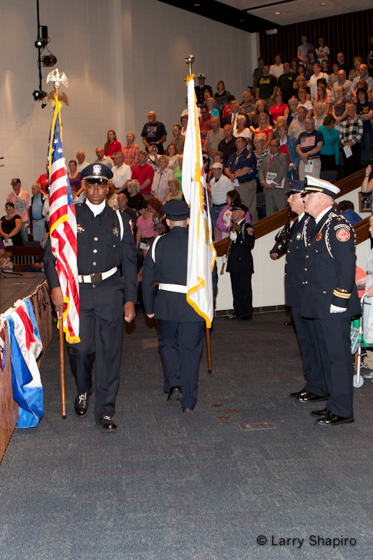 Buffalo Grove Fire and Police Department 9/11 remembrance
