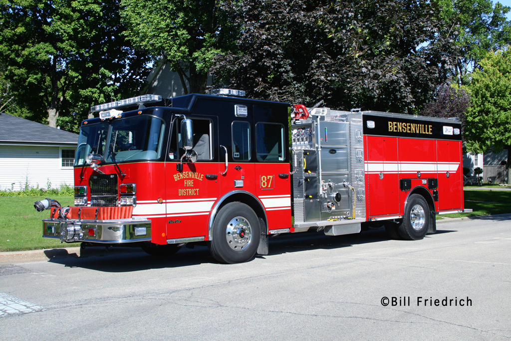Bensenville Fire Department Spartan Metro Star Toyne pumper