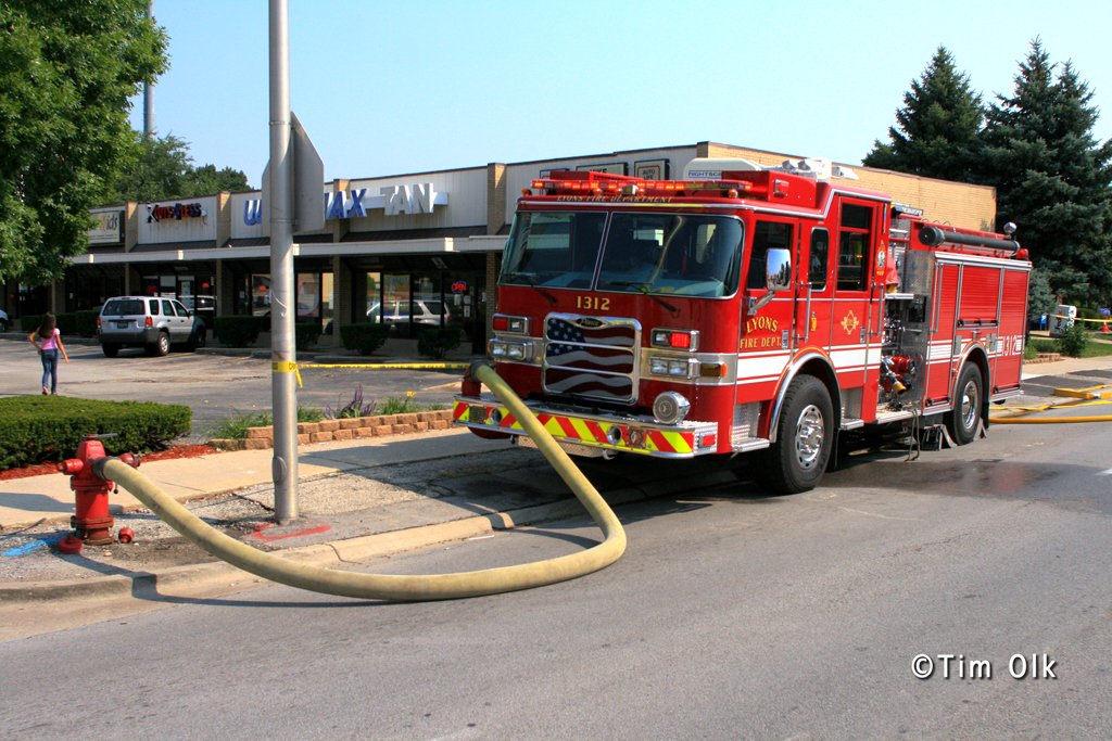 Lyons Fire Department Haz-Mat Alarm at the Lyons Post Office 9-3-11