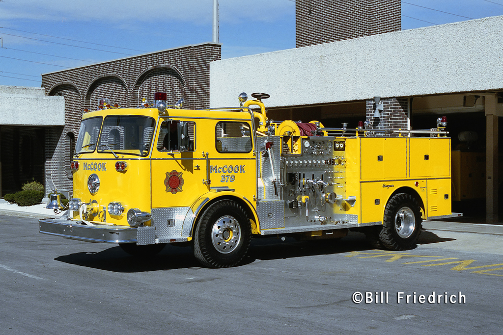 McCook Fire Department 1979 Seagrave engine