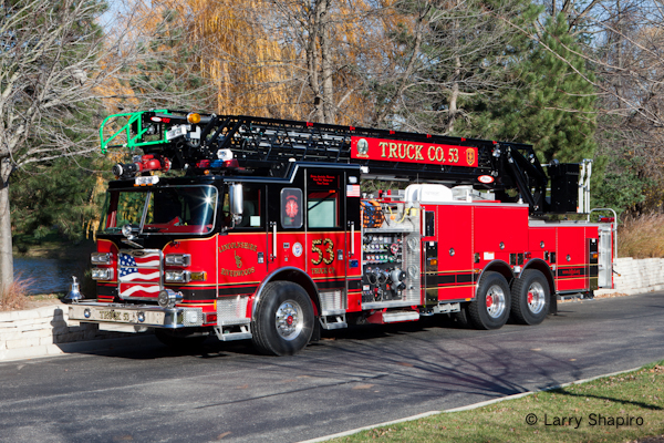 Linclonshire-Riverwoods Fire Protection District Truck 53