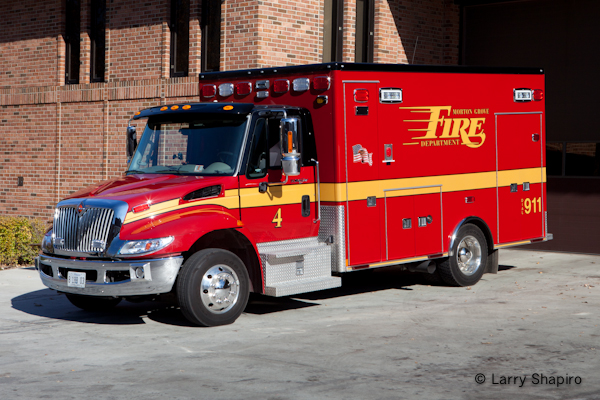Morton Grove Fire Department Ambulance 4 IHC Medtec Type I