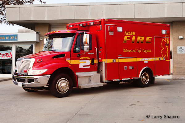 Niles Fire Department Ambulance 2 Medtec
