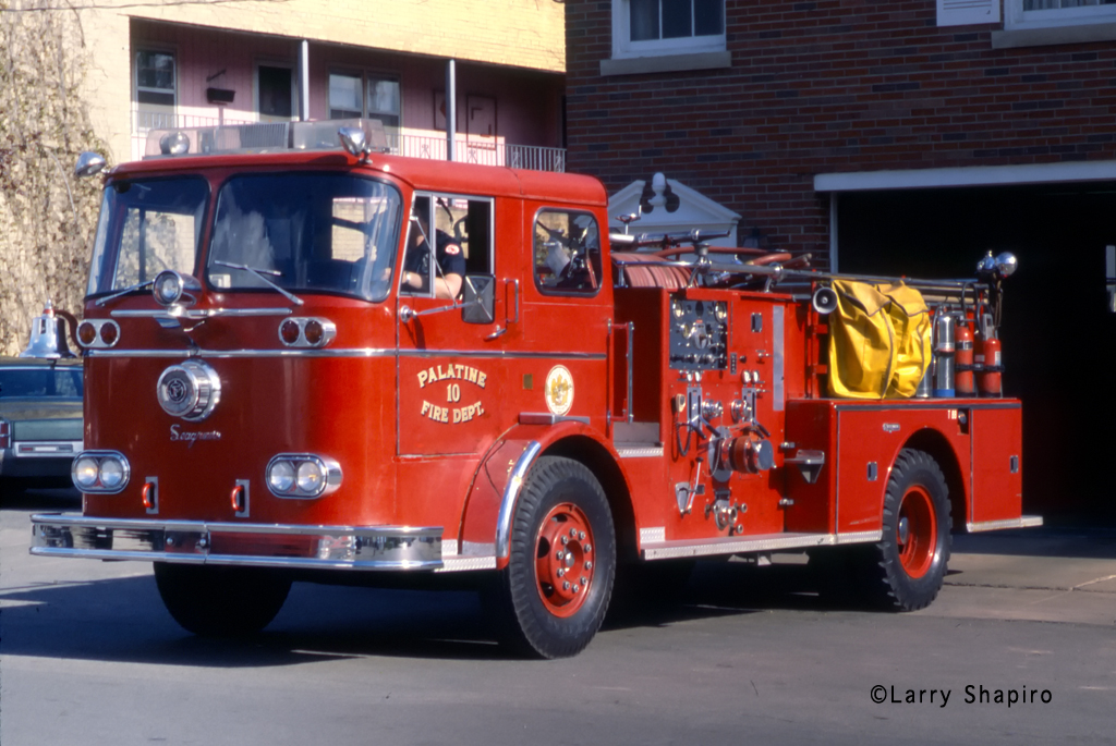 Palatine Fire Department Seagrave engine