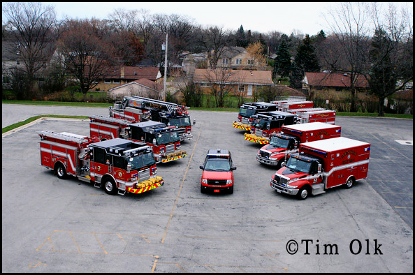 Glenview Fire Department apparatus fleet