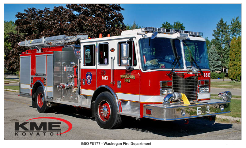 Waukegan Fire Department KME engine