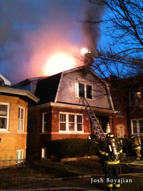 Berwyn house fire 12-21-11