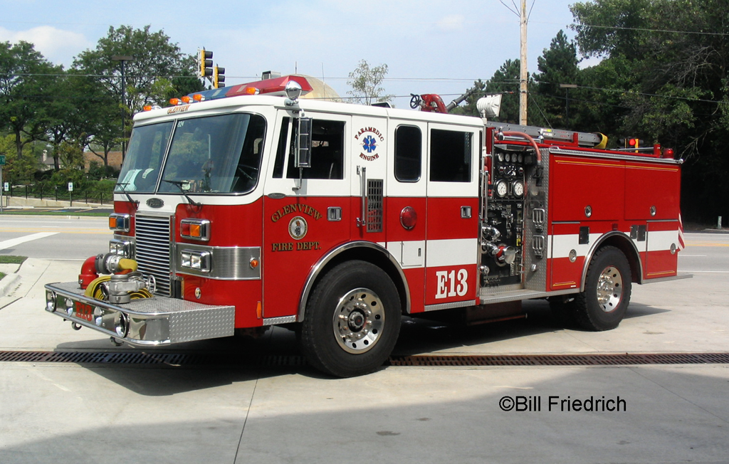 Glenview Fire Department Pierce Lance Engine 13