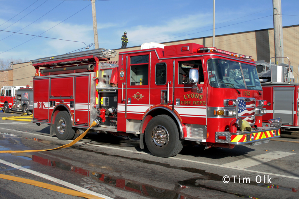 Industrial fire in McCook at 9550 Joliet Road 1-30-12