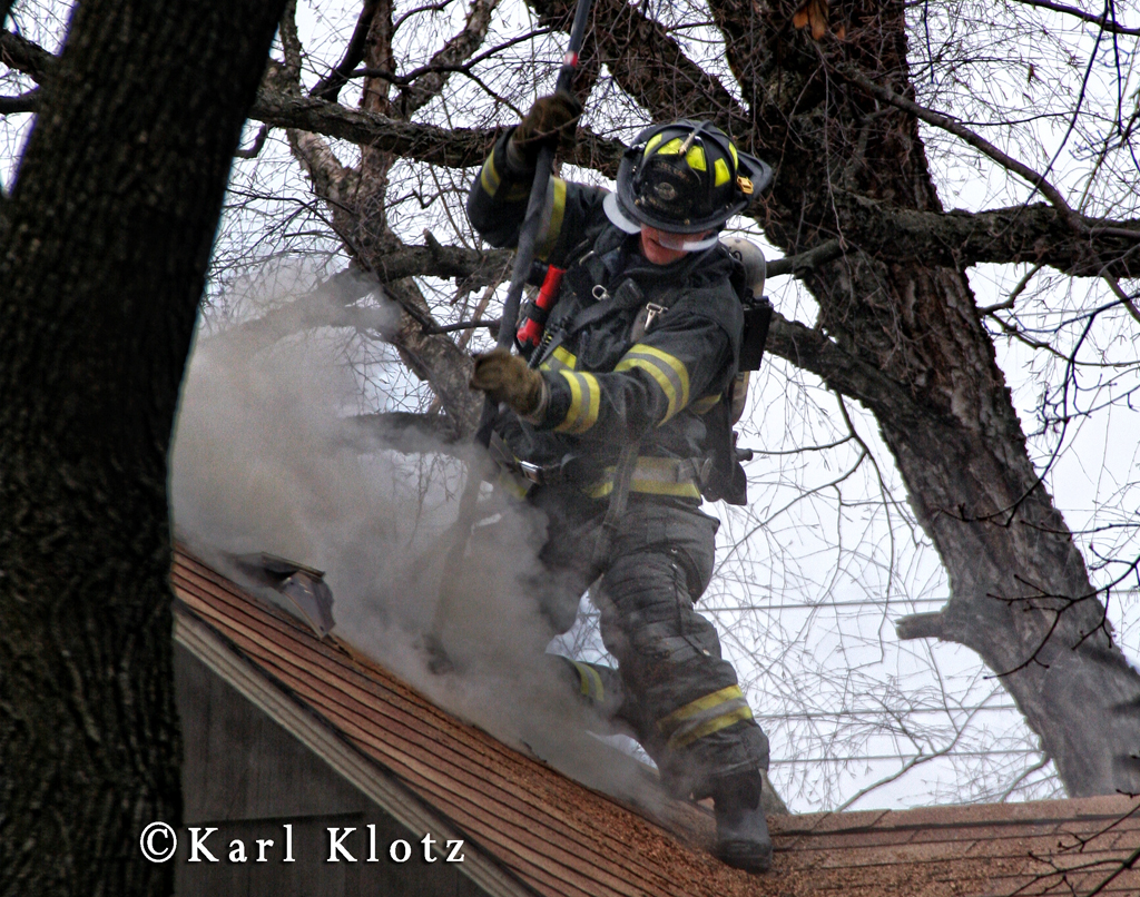 House fire in Markham 1-25-12 on 162nd Street