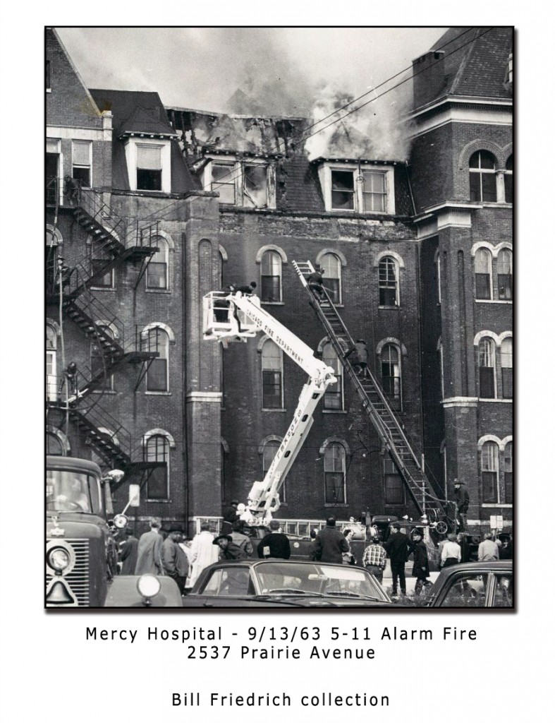 Mercy Hospital Fire 9-13-63 in Chicago 