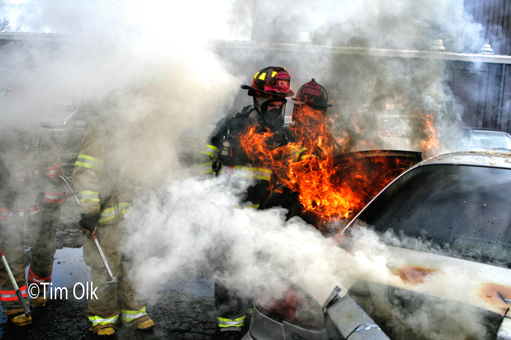 NIPSTA firefighter training auto fires