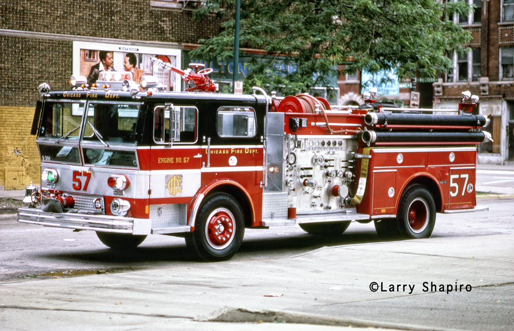 Chicago Fire Department Engine 57 1973 Ward LaFrance Ambassador