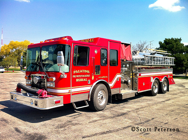 Palatine Rural Fire Protection District Tender 36