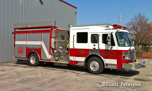 Rolling Meadows Fire Department Engine 16 American LaFrance