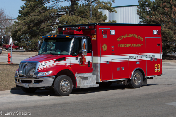 Schaumburg Fire Department Medtec Ambulance 53