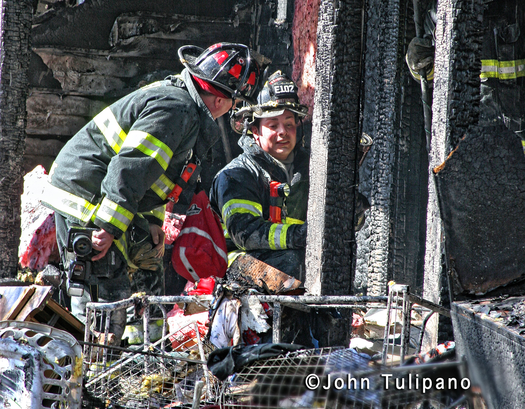 house fire on Cambridge in St Charles IL 3-6-12
